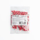 Наконечник кольцевой изолированный STEKKER 39415 НКИ 1,5-3, LD403-153 (упаковка 100 шт)