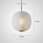 Подвесной светильник NERI Цвет белый Lampatron neri-white 8629-24102