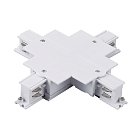 Соединение крестовое встраиваемое с подводом питания к треку 5030xx-R БЕЛЫЙ Lightstar 503146-R Quattro