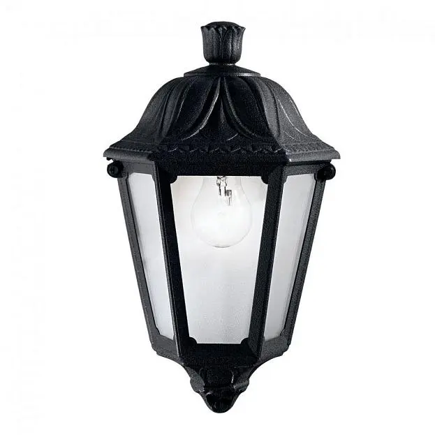 Уличный настенный светильник Ideal Lux 101552 ANNA AP1 SMALL NERO Уличный настенный светильник Ideal Lux 101552 ANNA AP1 SMALL NERO