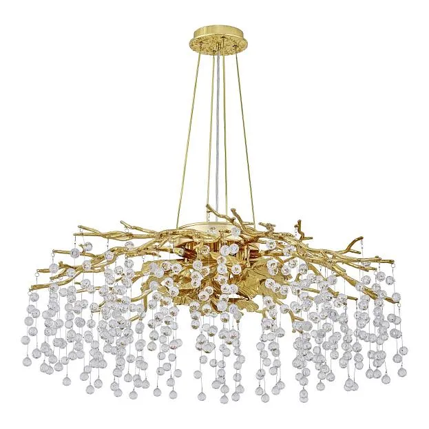 Люстра Arte Milano 230310.800.7.G9.F2 GD Веточка