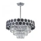 Люстра Arte Milano 375009/4+2/300/480 CR Sorrento