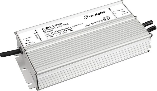Блок питания Arlight 034464 ARPV-UH24800-PFC (24V, 33.3A, 800W, IP67) Блок питания Arlight 034464 ARPV-UH24800-PFC (24V, 33.3A, 800W, IP67)