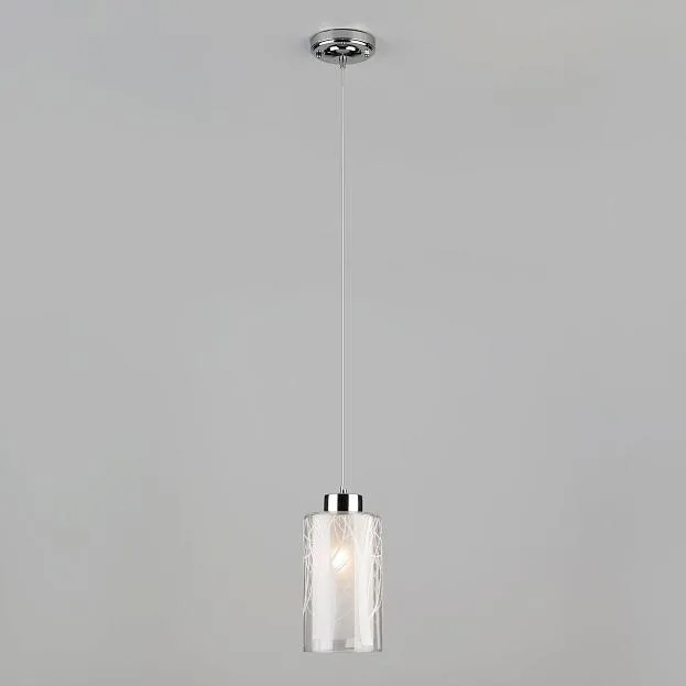 Подвесной светильник Eurosvet 50001/1 хром 00000073685 Santos