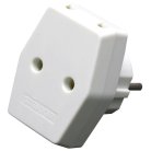 Разветвитель сетевой 3-местный компактный б/з STEKKER 39006 ADP10-16-20