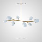 Реечный, рядный светильник LELLE L Цвет: Голубой Lampatron 8169-22365