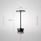 Настольная лампа ROBBI Цвет: Черный Lampatron 8165-22355