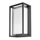 Уличный настенный светильник Arte lamp A1332AL-1BK MENKAR