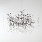 Люстра WATERDROPS 10 ламп. Цвет хром Lampatron 8852-24985