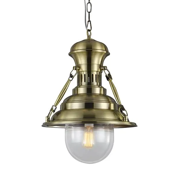 Подвесной светильник Delight Collection KM046P brass Loft