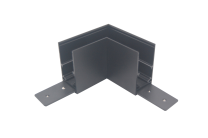 Соединитель угловой UNO PRO для треков 509027P 509037P ЧЕРНЫЙ Lightstar 509127P