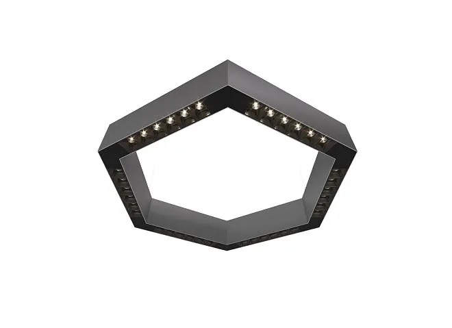 Накладной светодиодный светильник 0,5м 36Вт 34° Donolux dl18515с111а36.34.500bb Eye-hex Накладной светодиодный светильник 0,5м 36Вт 34° Donolux dl18515с111а36.34.500bb Eye-hex