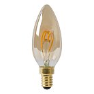 Лампа светодиодная диммируемая Lucide 49043/03/62 E14 3W 2200K янтарная Led Bulb