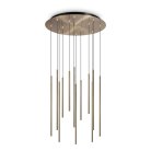 Подвесной светильник Ideal Lux 263663 FILO SP12 OTTONE