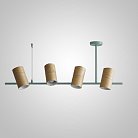 Подвесной реечный светильник BARREL B Blue ImperiumLoft 240216-26 BAREL