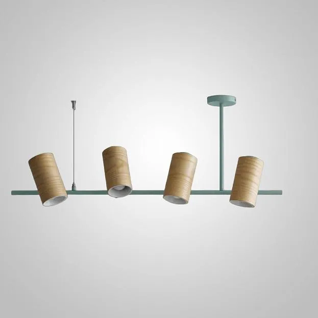 Подвесной реечный светильник BARREL B Blue ImperiumLoft 240216-26 BAREL