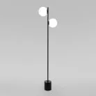 Напольный светильник с мраморным основанием Eurosvet 01158/2 черный a064389 Marbella