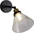 Бра AM Group AM6056-1W BK+CL AM605