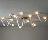 Светильник белый/латунь Kink Light 08462-12,01(36) Сола