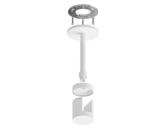 Крепеж накладной Ambrella light A9221 WH белый D20*100mm Techno Ring