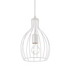 Подвесной светильник Ideal Lux Ampolla-2 SP1 Bianco