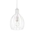 Подвесной светильник Ideal Lux Ampolla-2 SP1 Bianco