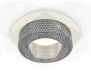 Комплект встраиваемого светильника с композитным хрусталем Ambrella light XC7621020 Techno