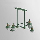 Подвесной Реечный Светильник Fanta Long Green ImperiumLoft 204547-26