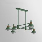 Подвесной Реечный Светильник Fanta Long Green ImperiumLoft 204547-26
