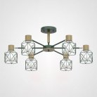 Потолочная Люстра Corf B3 Green 6 Lamps ImperiumLoft 189484-26