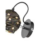 светильник настенный, E27, 60W Wertmark WE263.01.021 Delfina