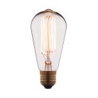Лампа накаливания Loft IT 1008 E27 60W прозрачная Edison Bulb