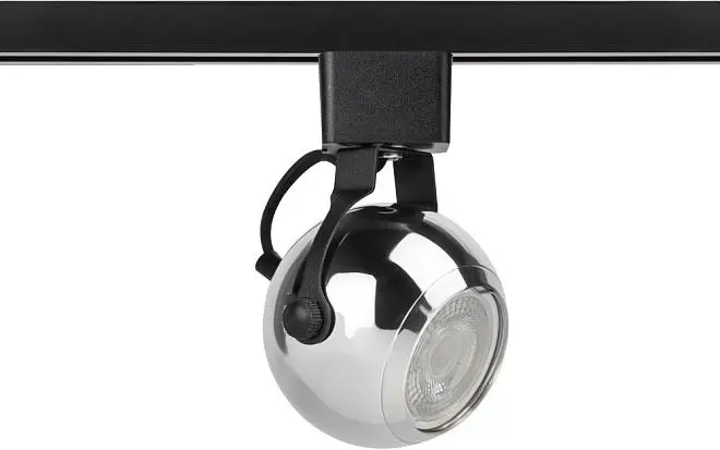 Трековый светильник ЭРА TR35-GU10 CH Трековый светильник ЭРА TR35-GU10 CH