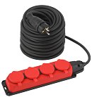 Розеточные блоки, удлинители ЭРА UK-4e-3x1,5-40m-IP44(KG)