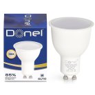 Светодиодная лампа 9Вт, MR16, 220В, GU10, 3000K, 720Лм, Ra>80, 110°, D50хH65мм, Dim Triac Donel DN03004W9GU10Dim DN03