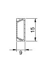 Накладной алюминиевый профиль Donolux DN18522Alu Donel свет
