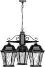 Уличный светильник подвесной Oasis Light 91470M/3 Bl ромб ASTORIA 2M