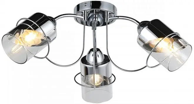 Потолочная люстра Imex MD.1523-3-S-CH Потолочная люстра Imex MD.1523-3-S-CH