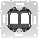 Опорная плата для установки телефонных/компьютерных разъемов (двойная) Donel DB16000 DB