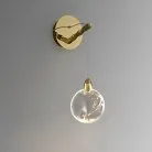 Настенный светильник Delight Collection MT9176-1WB titanium gold Colvin