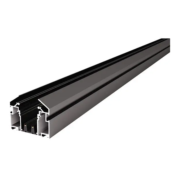 Шинопровод 220 под натяжной потолок Черный 2м(Заглушки 2+2) ST-Luce ST046.429.02 SKYLINE 220 Шинопровод 220 под натяжной потолок Черный 2м(Заглушки 2+2) ST-Luce ST046.429.02 SKYLINE 220