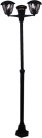 Наземный фонарь Reluce 08302-0.7-001SJ 2,2m BK