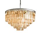 Люстра Odeon Delight Collection KR0387P-10A chrome/amber