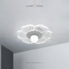 Потолочный светильник LUSIE BALL Цвет Белый. Теплый свет Lampatron 4353-11066