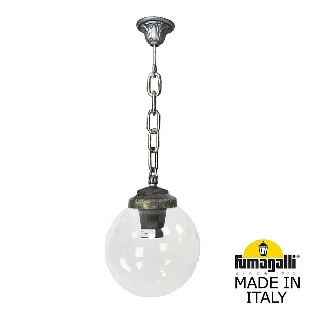 Подвесной уличный светильник FUMAGALLI SICHEM/G250. G25.120.000.BXF1R Подвесной уличный светильник FUMAGALLI SICHEM/G250. G25.120.000.BXF1R
