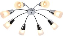 Потолочная люстра Escada 1100/8P Chrome Aquilegia
