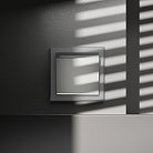 Выключатель встраиваемый карточный 16А, (сталь) Voltum VLS010705 S70