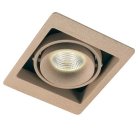 Встраиваемый светильник Donolux DL18615/01WW-SQ Champagne/Black DL18615