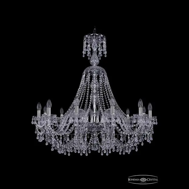 Люстра хрустальная Bohemia 1410/12/360/XL-97 Ni V0300 Люстра хрустальная Bohemia 1410/12/360/XL-97 Ni V0300