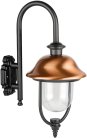 Настенный фонарь уличный Oasis Light 84302c/10 Bl MADRID-COOPER